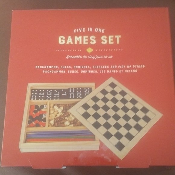 Indigo five in one game gift set - Picture 1 of 5